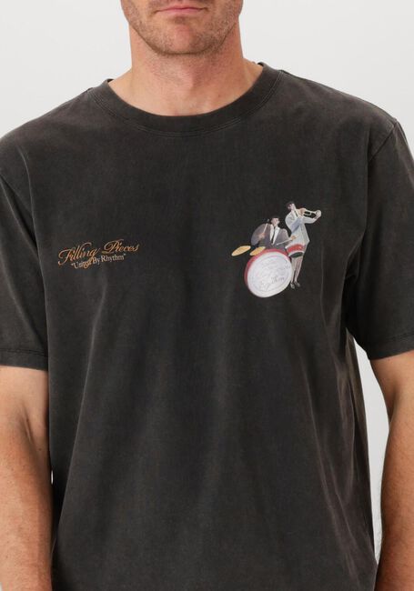 Grijze FILLING PIECES T-shirt T-SHIRT BAND - large