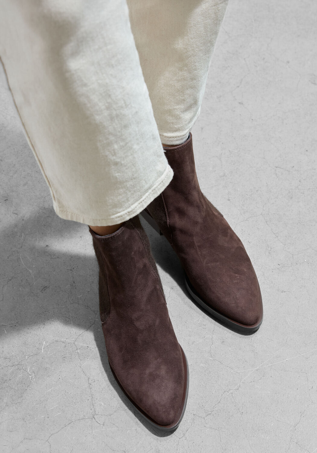 Bruine STEFANO LAURAN Enkellaarsjes S3283 - large