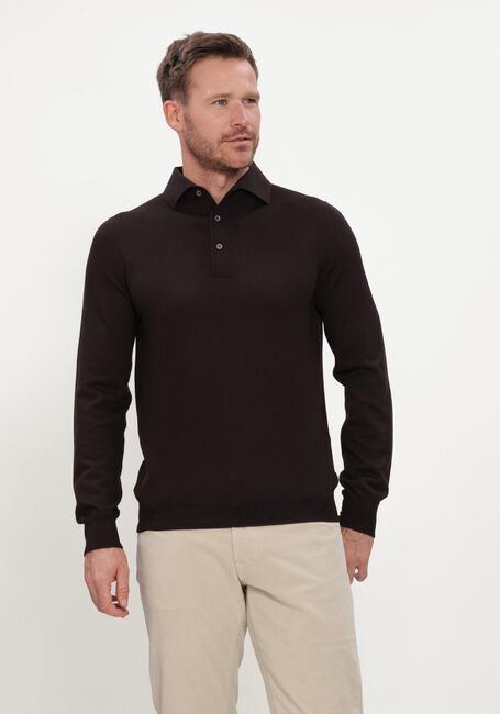 Bruine GRAN SASSO Polo POLO L/SLV - large