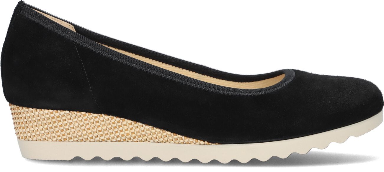 Gabor Instappers
Dames 641, Maat: 40,5, Materiaal: Suède, Kleur: Zwart