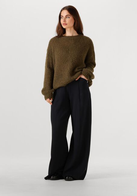 Groene PENN & INK Trui JUMPER W25L246 - large