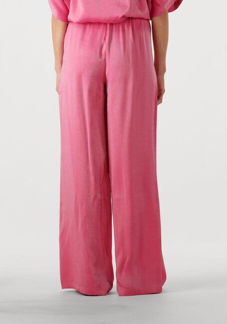 Roze ALIX THE LABEL Pantalon LADIES WOVEN SHINE WIDE LEG PANTS - large
