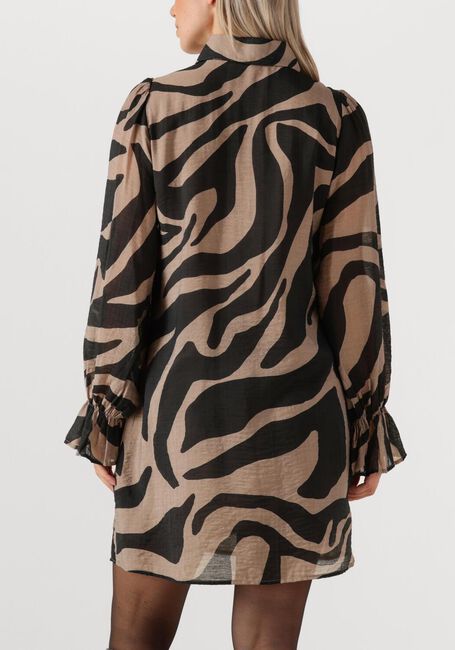 Zwarte BRUUNS BAZAAR Midi jurk BBARMADA DRESS - large