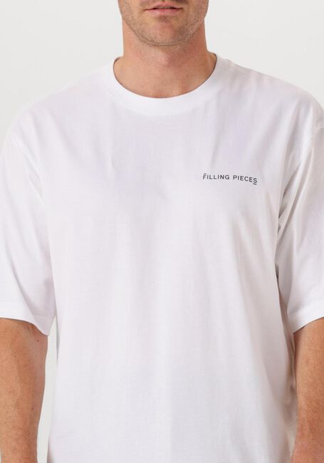 Witte FILLING PIECES T-shirt T-SHIRT BOXY - large
