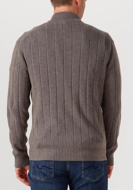 Taupe GENTILUOMO Vest CARDIGAN 8 BUTTONS - large