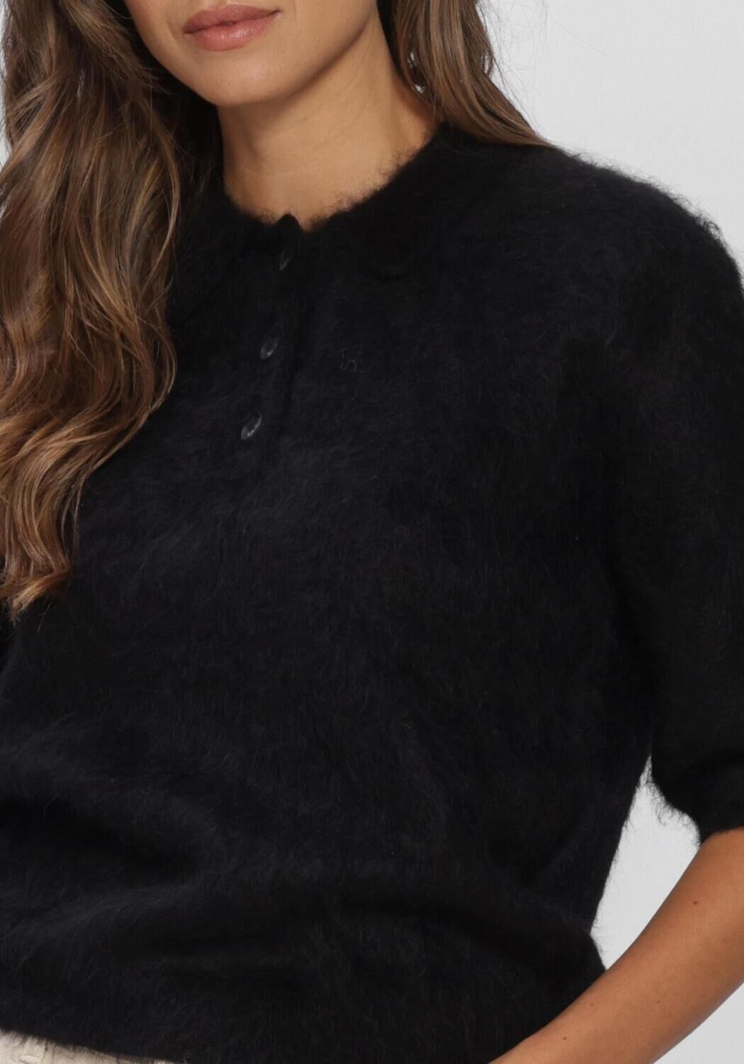 Zwarte KNIT-TED Tops & T-shirts SHERMAN TOP - large