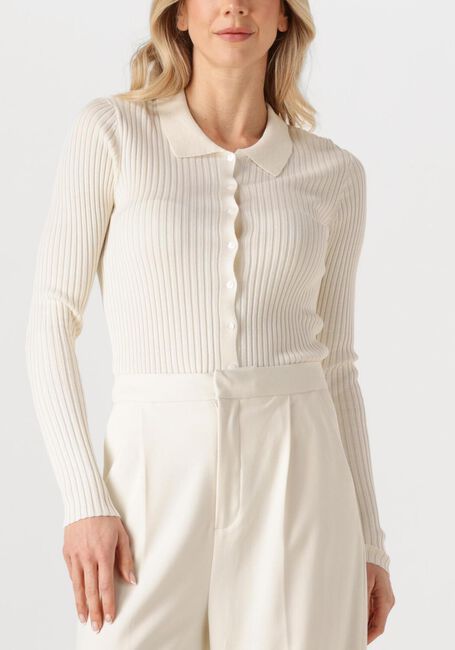 Ecru HERSKIND Truien/vesten TURNER KNIT CARDIGAN - large