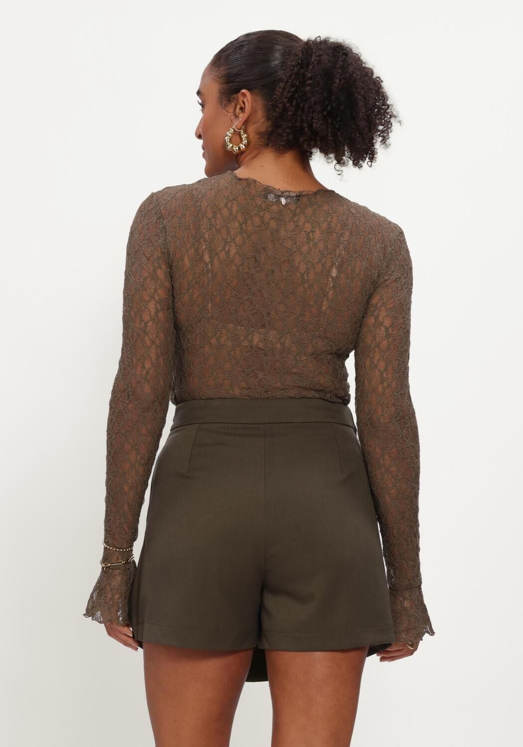 Bruine IBANA Top TAOLA - large