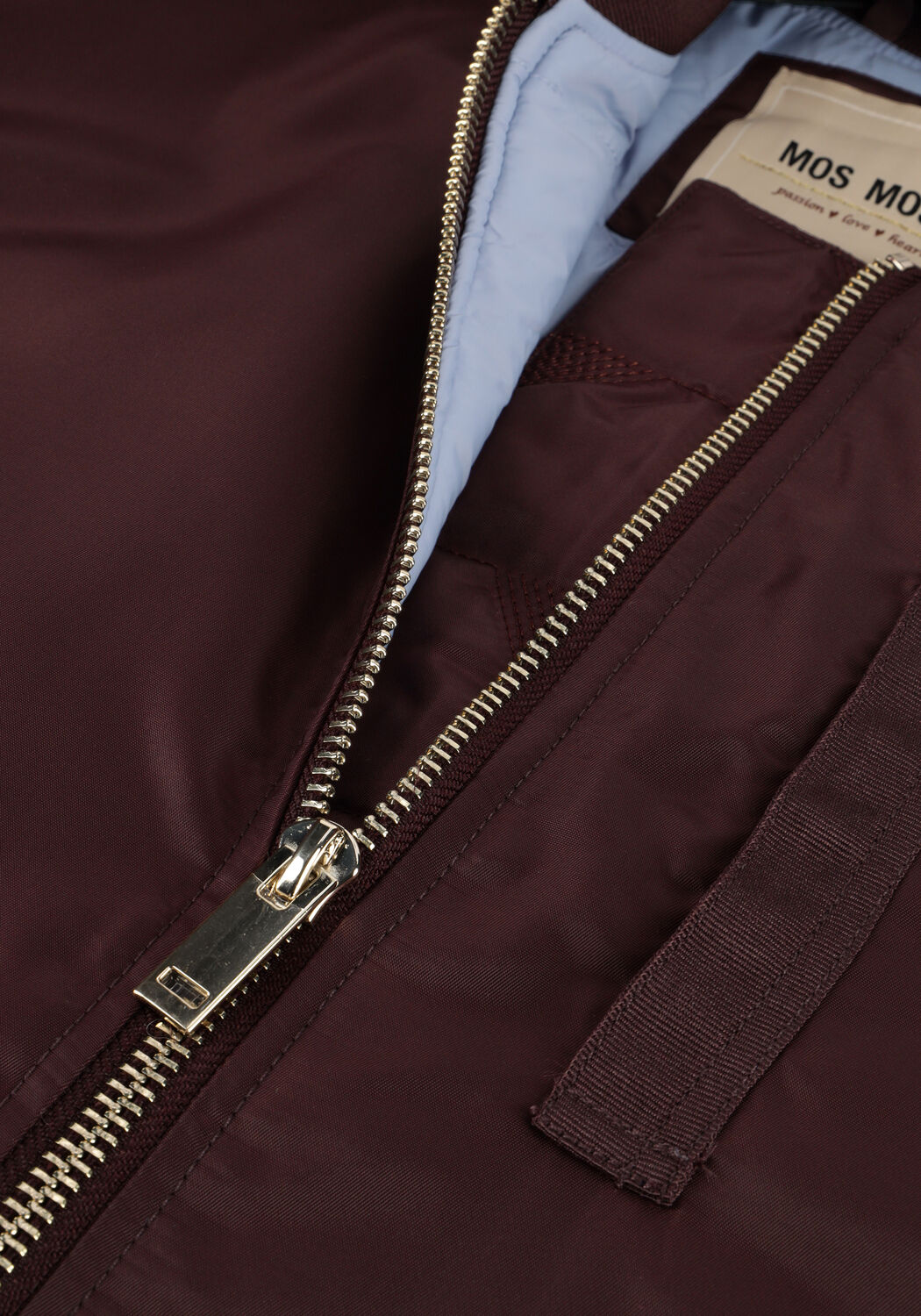 Bordeaux MOS MOSH Jack MMRUBY BOMBER JACKET - large