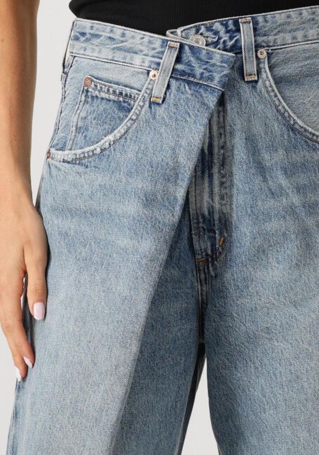 Blauwe AGOLDE Wide jeans VANA FOLD JEAN IN MANTRA - large