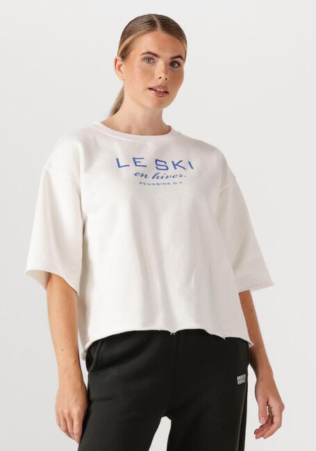 Witte PENN & INK T-shirt SWEATER W25F1702 - large