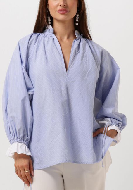 Lichtblauwe MES DEMOISELLES Blouses WALLY - large