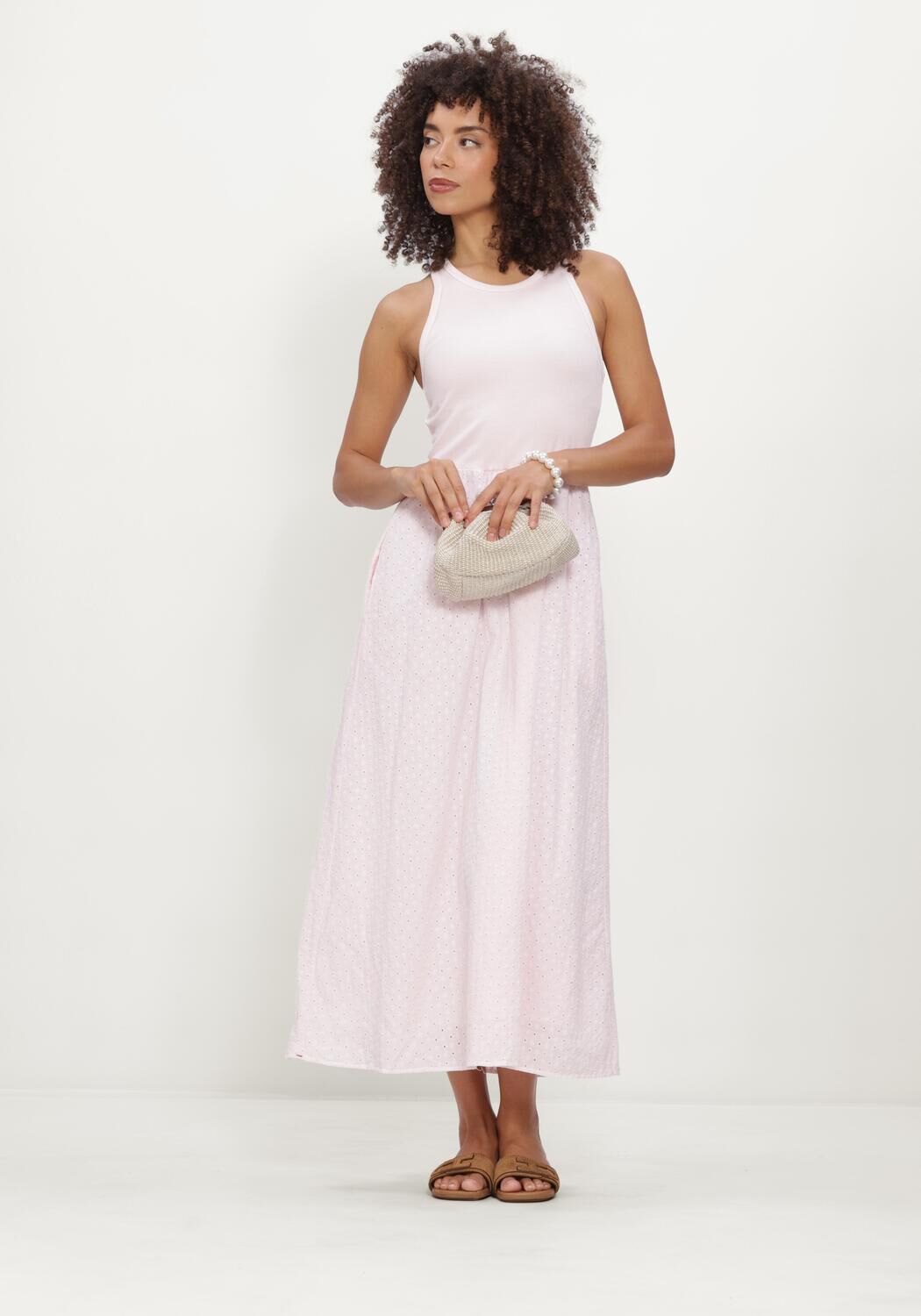 Lichtroze XIRENA Maxi jurk FLYNN DRESS - large