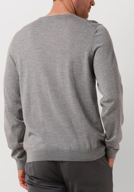 Grijze BOSS BLACK Trui LENO - large