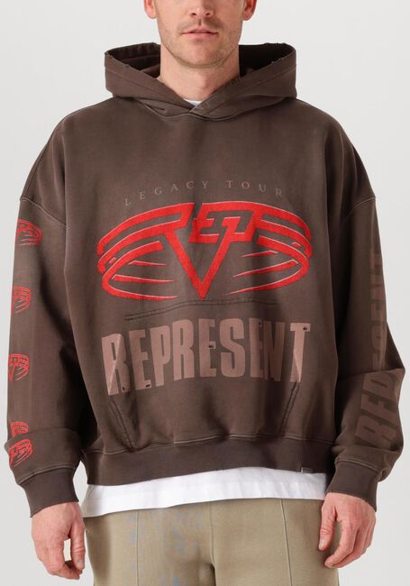 Zwarte REPRESENT Truien/vesten LIVING LEGACY TOUR HOODIE - large