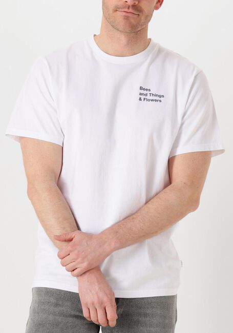 Witte FORÉT T-shirt FARM T-SHIRT - large