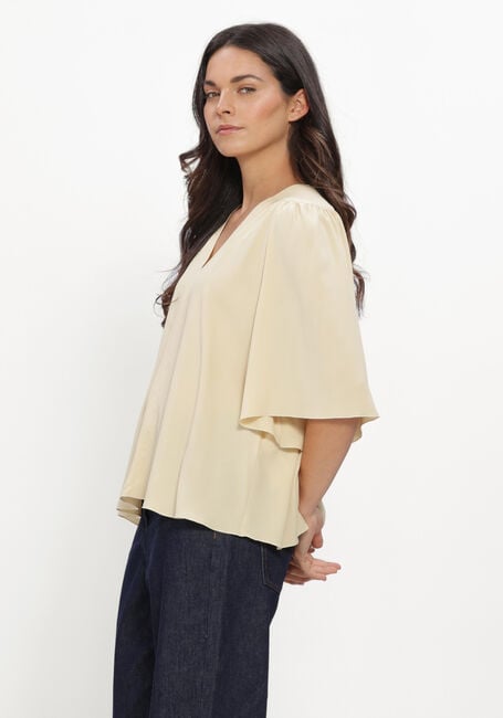 Creme LUISA CERANO Blouses BLUSE AUS SEIDEN-MIX - large