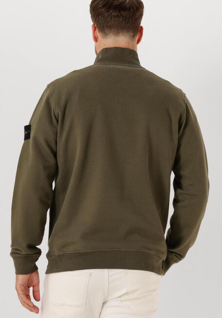 Olijf STONE ISLAND Trui LS POLO - large