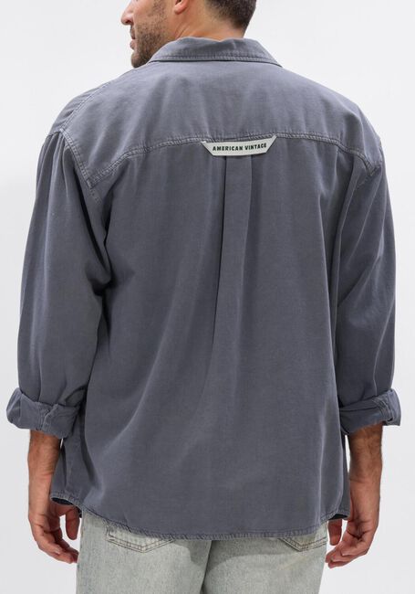 Blauwe AMERICAN VINTAGE Overshirts LYCAZ OVERSHIRT - large