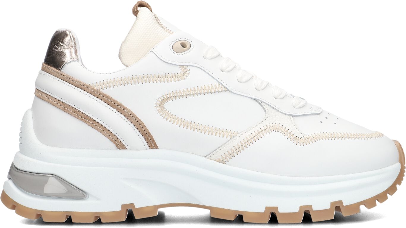 VIA VAI Lage Sneakers Dames Liz Dulce, Maat: 41, Materiaal: Leer, Kleur: Wit
