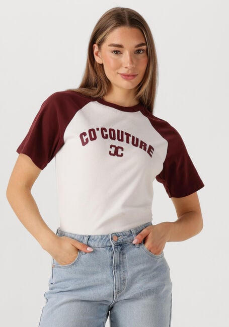 Ecru CO'COUTURE T-shirt EDGECC BLOCK TEE - large