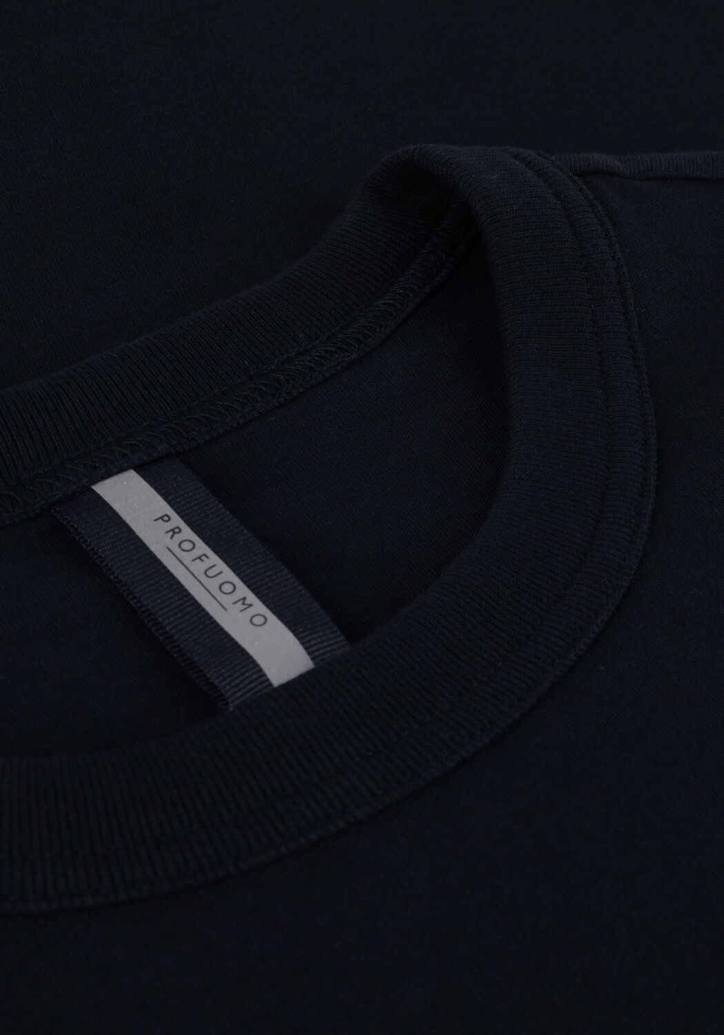 Donkerblauwe PROFUOMO T-shirt T-SHIRT SHORT SLEEVE JERSEY - large