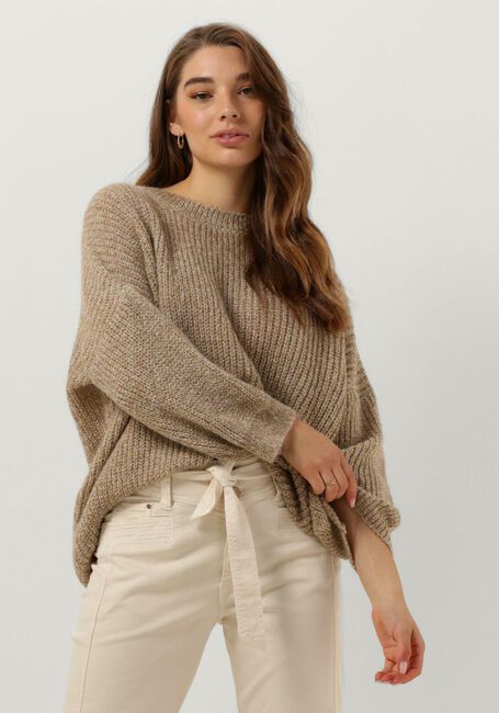 Zand SUMMUM Trui SWEATER MELANGE MOHAIR BLEND KNIT - large