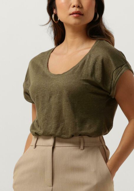 Groene KNIT-TED T-shirt ELIANE - large