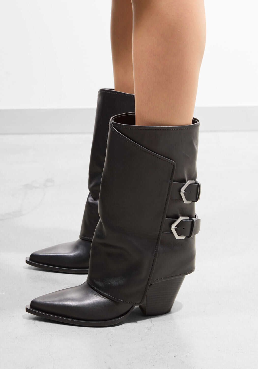 Zwarte STRATEGIA Hoge laarzen E-4491 - medium