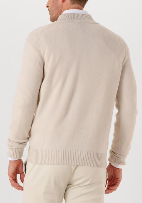 Ecru GRAN SASSO Trui MOCK ZIP - large