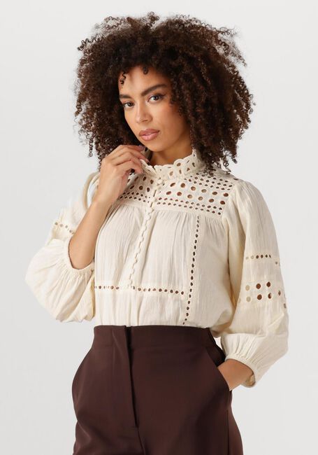 Ecru SECOND FEMALE Blouses BRUNIE BLOUSE - large