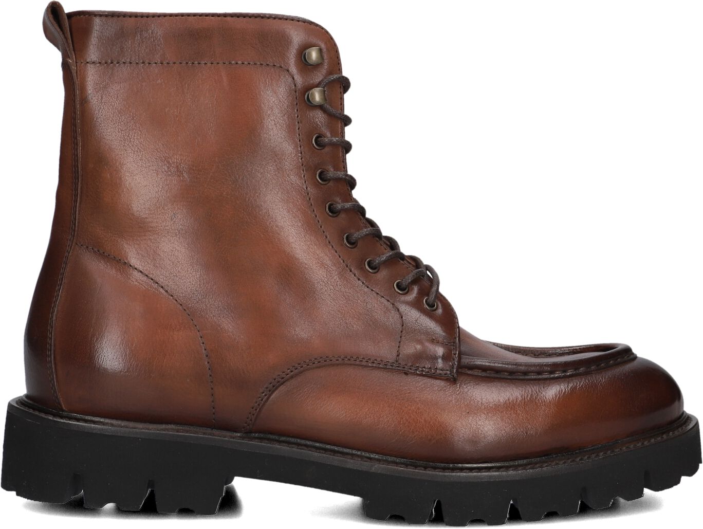 Stefano Lauran Enkelboots Heren S3205, Maat: 40, Materiaal: Leer, Kleur: Bruin