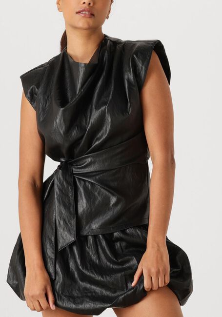 Zwarte CO'COUTURE Top GITTCC PLEAT TOP - large