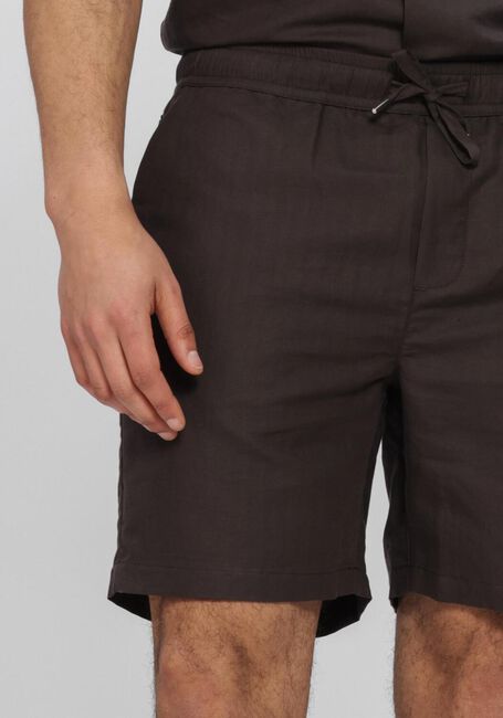Bruine WAHTS Korte broek CARL LINEN COTTON - large
