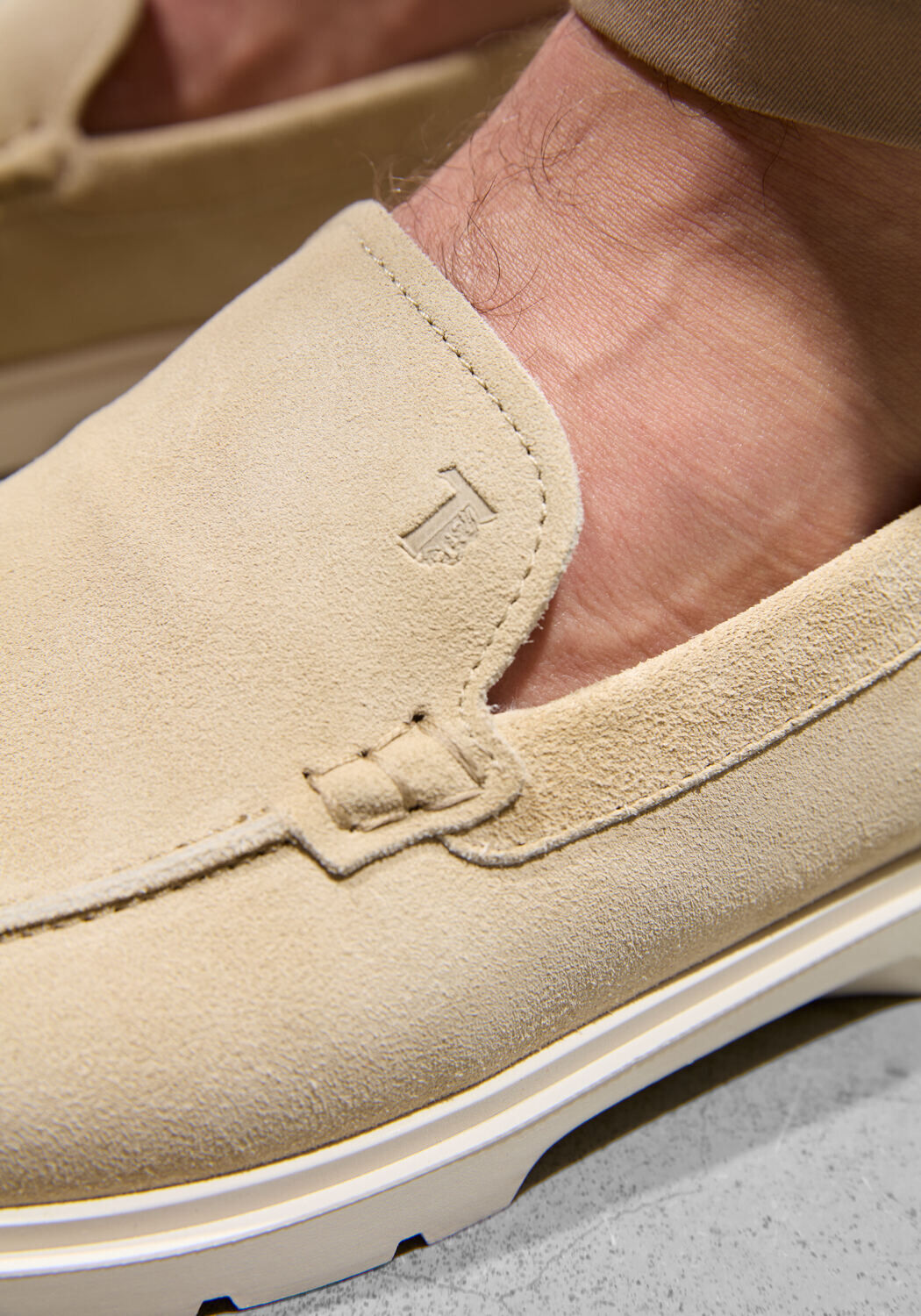 Beige TOD'S Instappers PANTOFOLA IBRIDO ESTIVO 59K - large