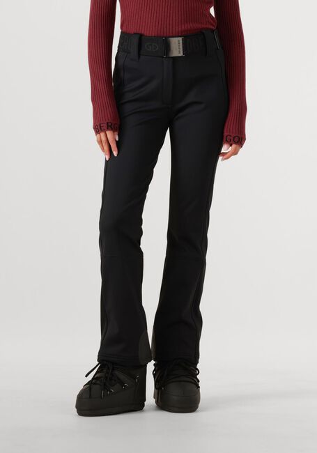 Zwarte GOLDBERGH Wijde broek PIPPA SKI PANTS - large