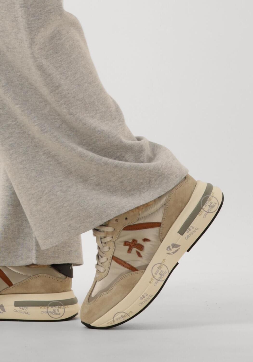 Beige PREMIATA Lage sneakers CASSIE - large