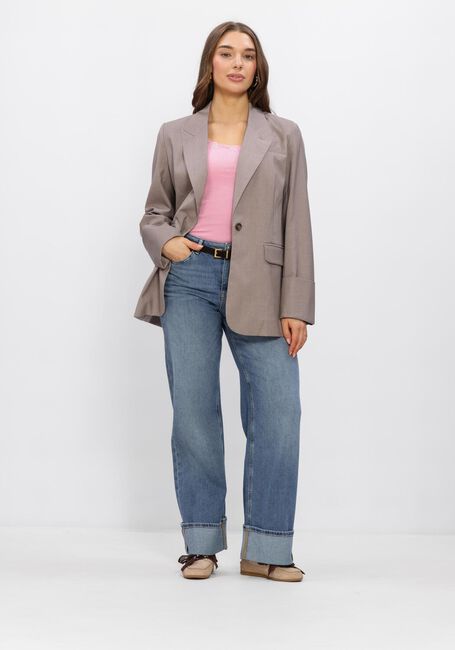 Roze ROSEMUNDE Top BABETTE DEEP BACK SILK TOP - large