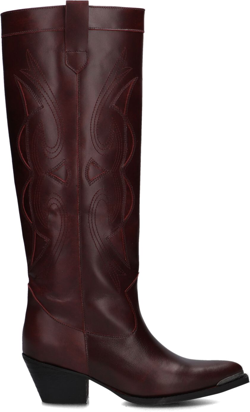 Toral Cowboylaarzen Dames Miu, Maat: 37, Materiaal: Leer, Kleur: Rood
