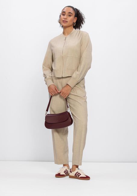 Beige MOS MOSH Pantalon MMLEYSA FLAIR PANT - large