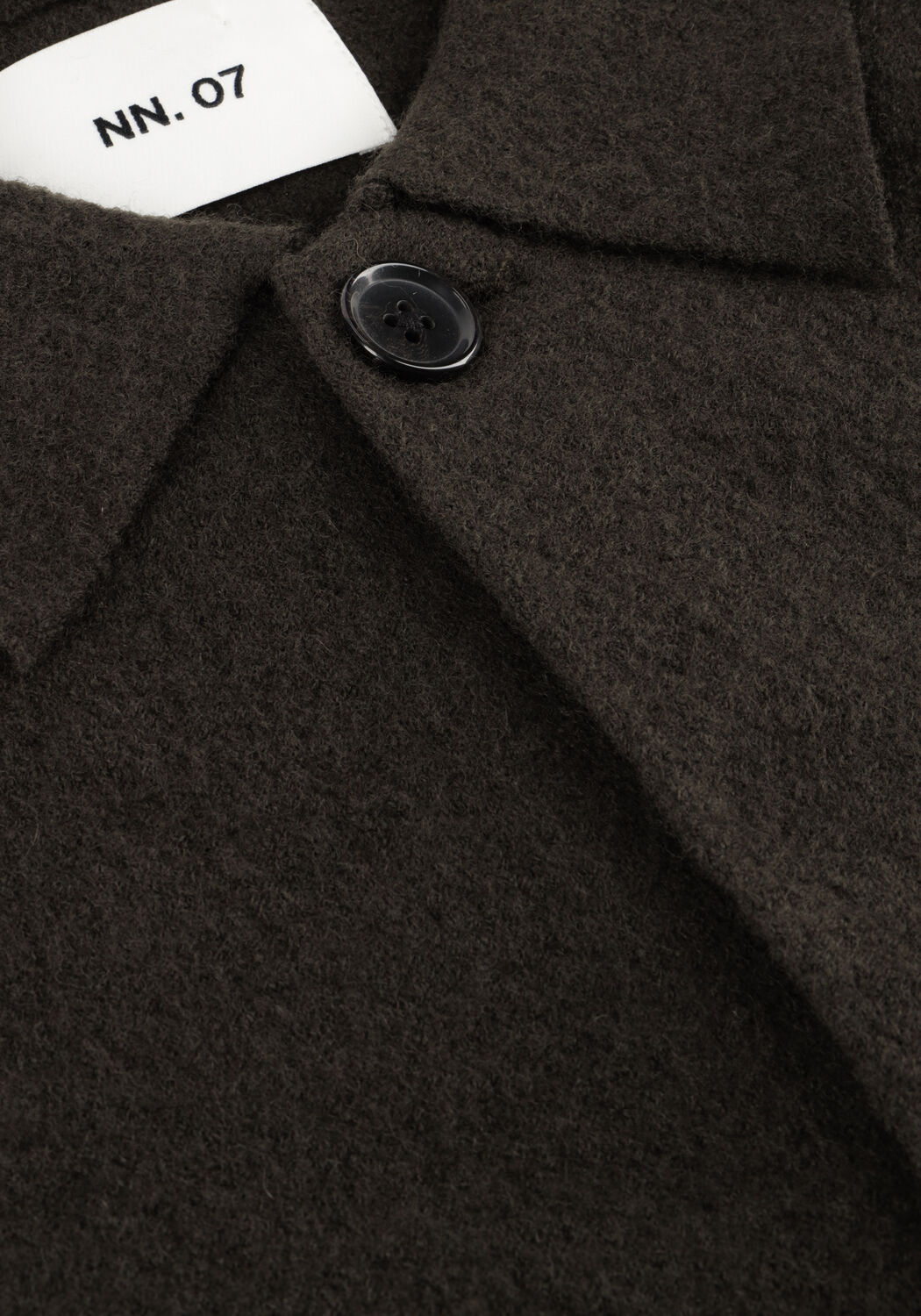 Donkergroene NN.07 Vest JONAS 6398 - large