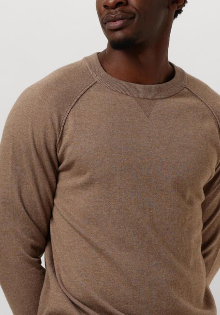 Taupe SAINT STEVE Trui PELLE - large