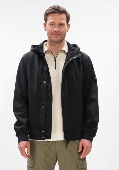 Zwarte STONE ISLAND Jack SHORT PARKA S0A22 - large