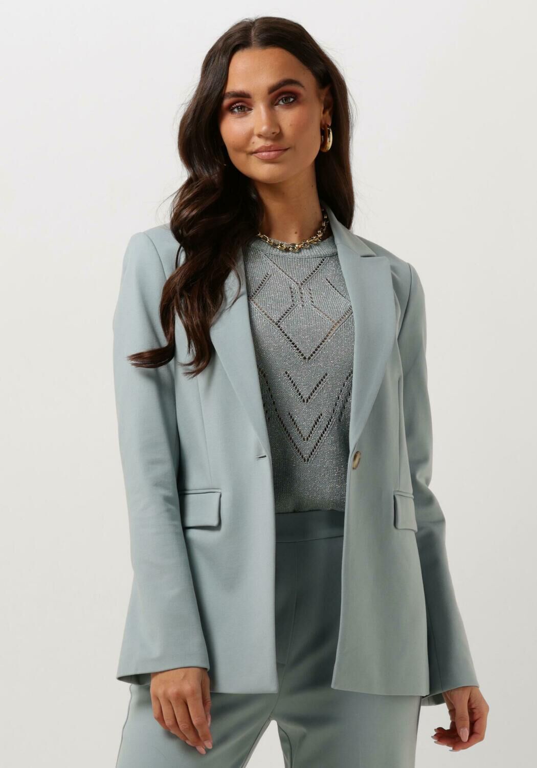Beaumont Blazer Dames Tatum, Maat: 34, Kleur: Lichtblauw
