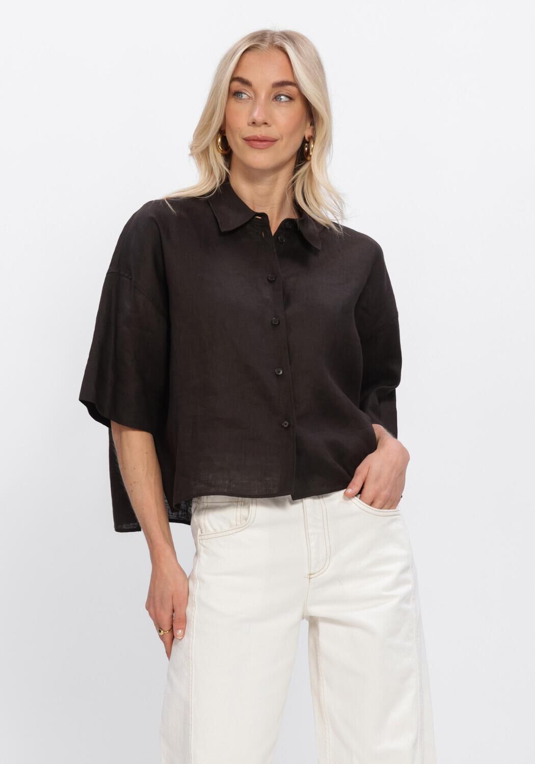 Bruine DRYKORN Top YARIKA - large