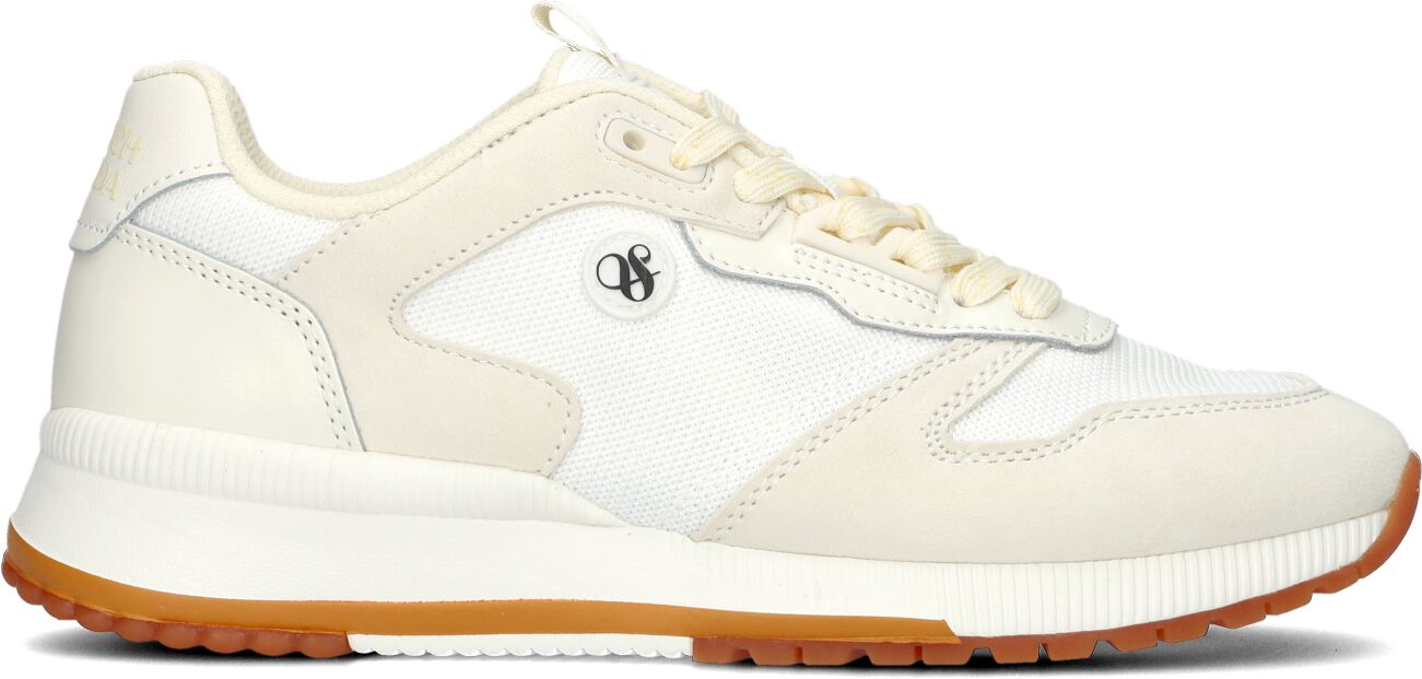 Scotch & Soda Lage Sneakers Dames Vivi, Maat: 37, Materiaal: Suède, Kleur: Wit