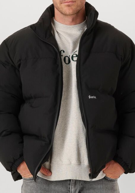 Zwarte FORÉT Gewatteerde jas POLAR PUFFER JACKET - large