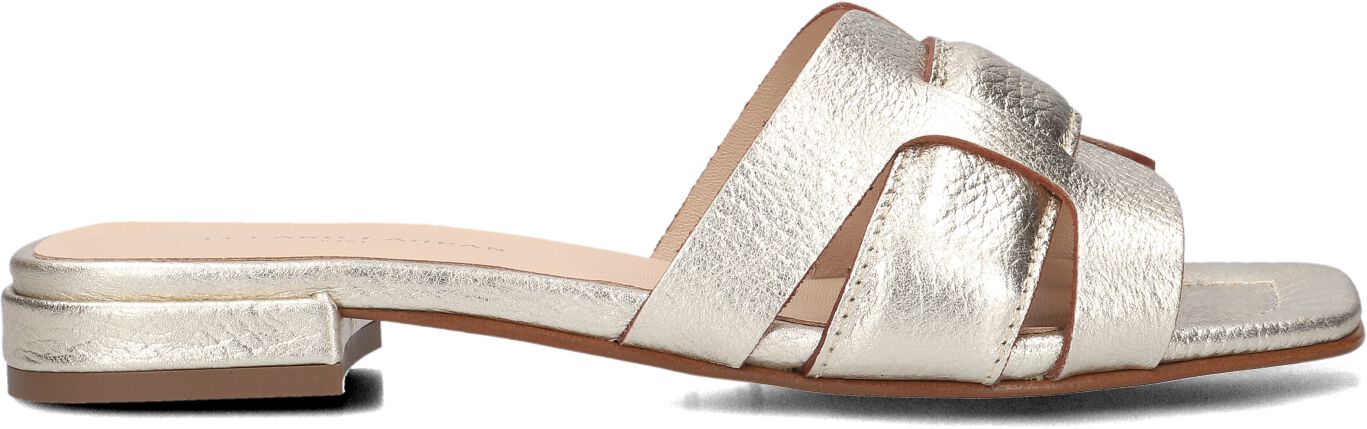 Stefano Lauran Slippers
Dames 24050, Maat: 41, Materiaal: Leer, Kleur: Goud afbeelding 1