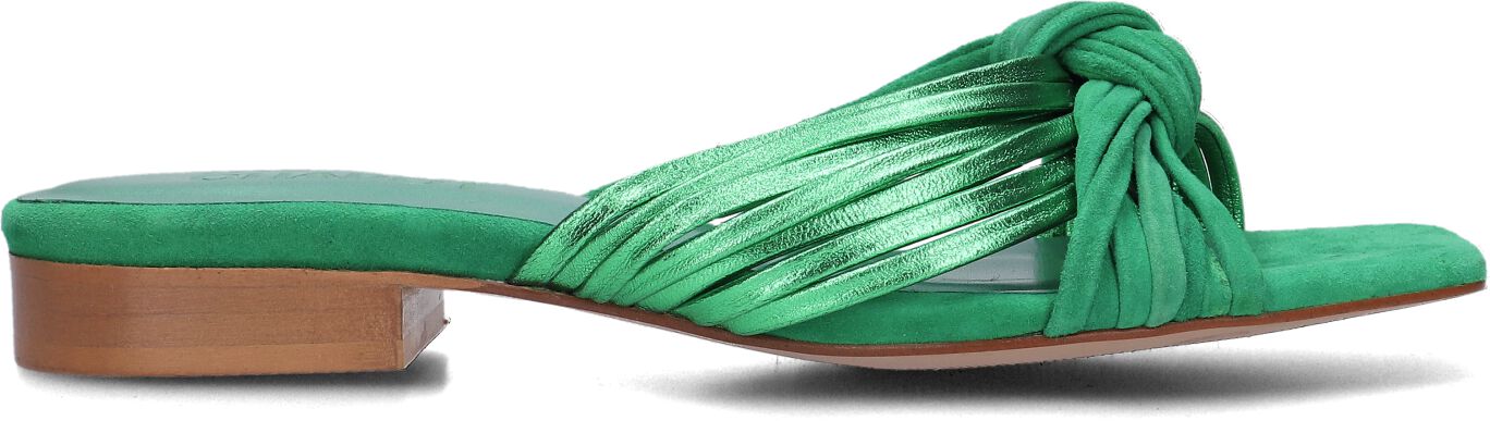 Fabienne Chapot Slippers
Dames Momo Sandal, Maat: 38, Materiaal: Suède, Kleur: Groen