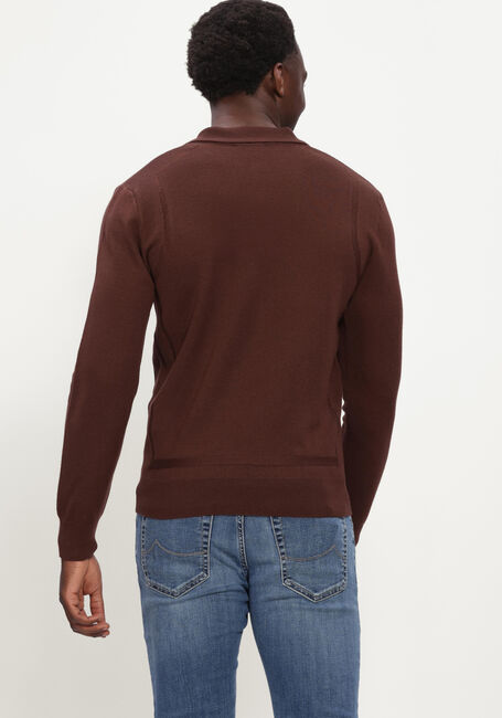 Bruine JACOB COHEN Polo POLO M/L PUNTO RISO LANA - large